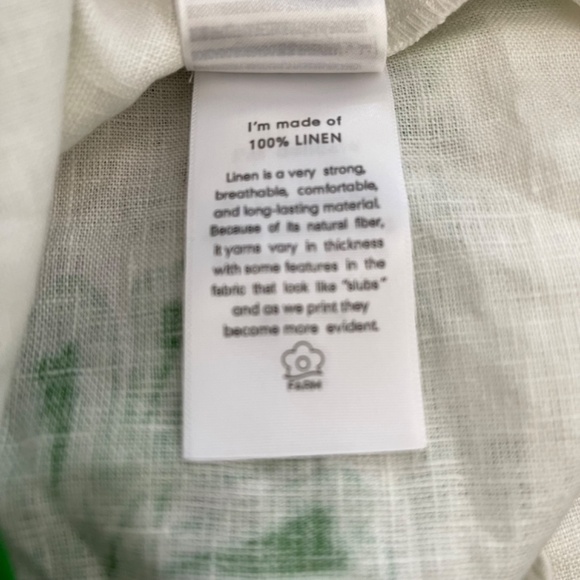 Farm Rio Green Festival Color Midi Skirt and Cropped Blouse Set Size XL. NWT - Picture 7 of 15